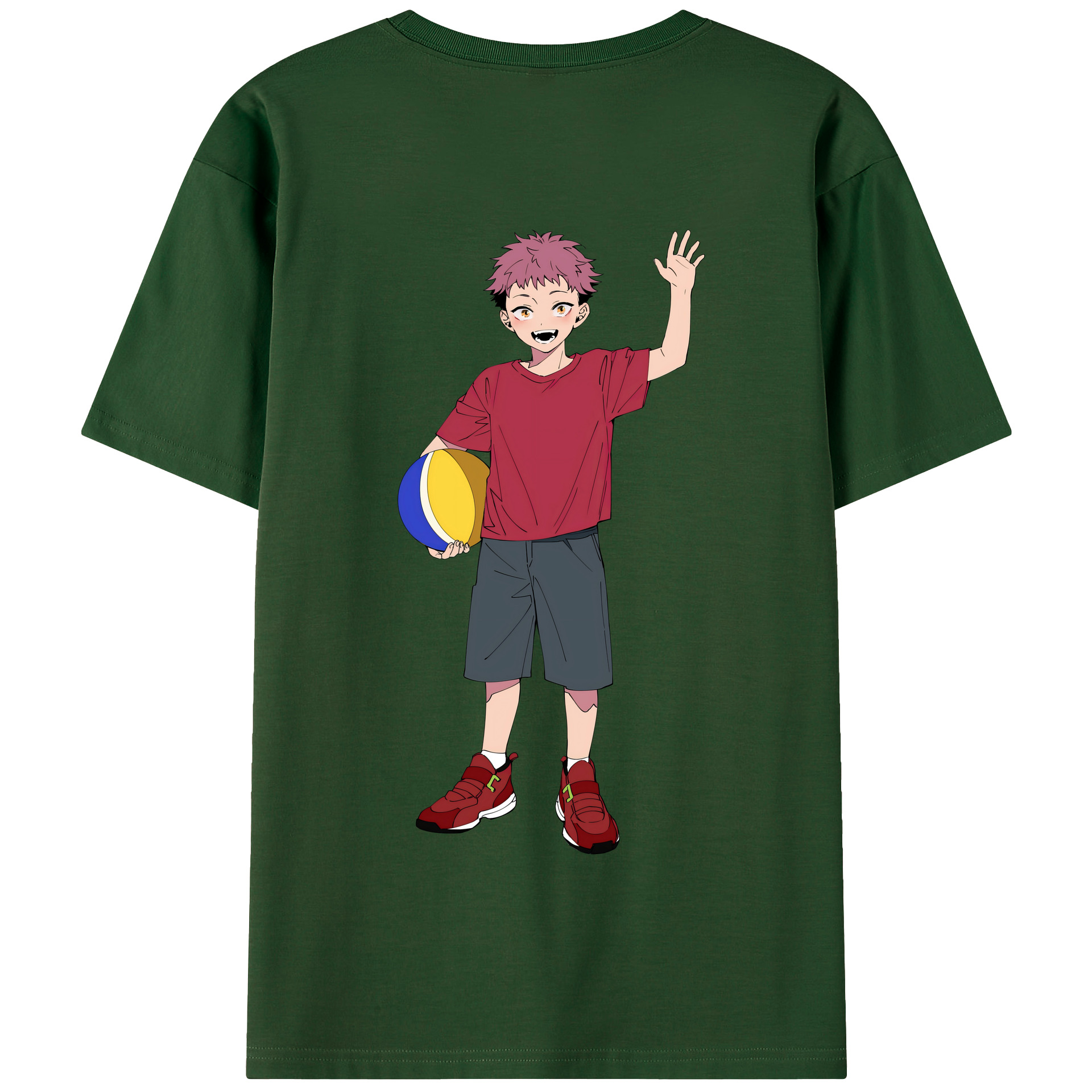 （画像用） 呪術廻戦 Jujutsu Kaisen 綿100％半袖Tシャツ（背面プリント）